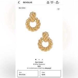 #117 Minimalist textured hoop earrings